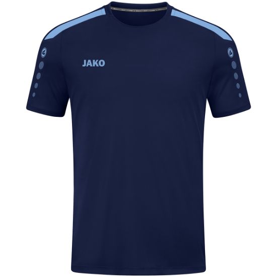 Afbeeldingen van Shirt Power KM marine/hemelsblauw
