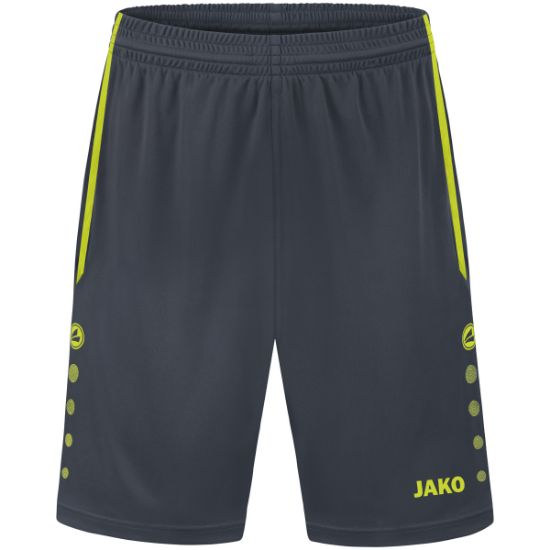 Afbeeldingen van Short Allround antraciet/lemon