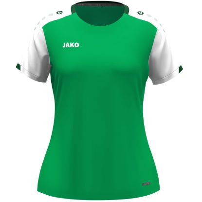 Afbeeldingen van T-Shirt Dynamic damesmaten groen/wit/donkergroen